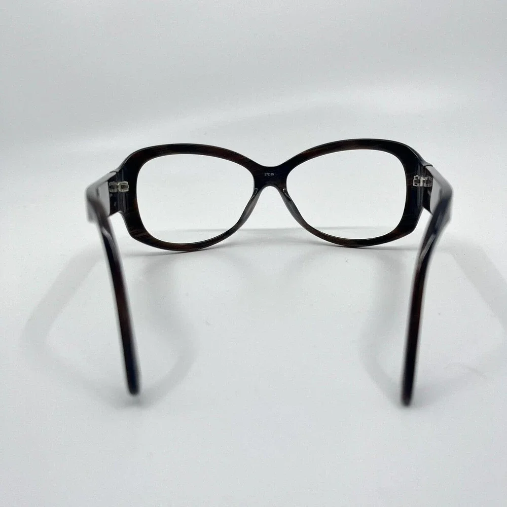 Sigrid Olsen Women's Eyeglasses Frame Mahogany Horn 57-15-130 H6830‎